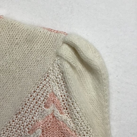 Vintage 80s Magnolia Knit Sweater  Size L - Picture 9 of 14